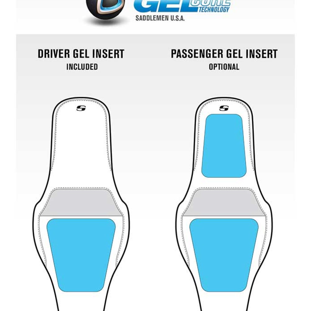 Kanapa siedzenie z oparciem Saddlemen Pro Series SDC Performance do 2024-25 Road Glide / Street Glide | 2023-25 CVO Road Glide / Street Glide - obrazek 2