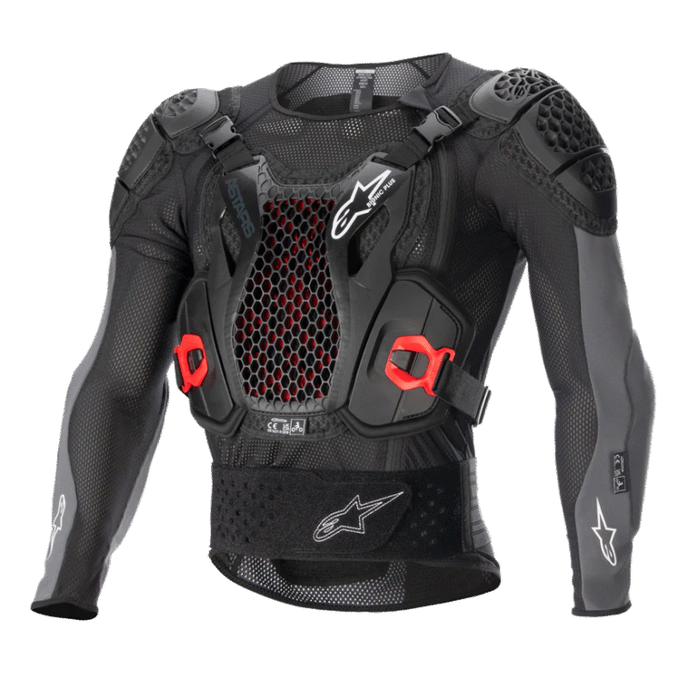 Zbroja/Kurtka Ochronna Męska Bionic Plus V2 Alpinestars Czarny/Czerwony