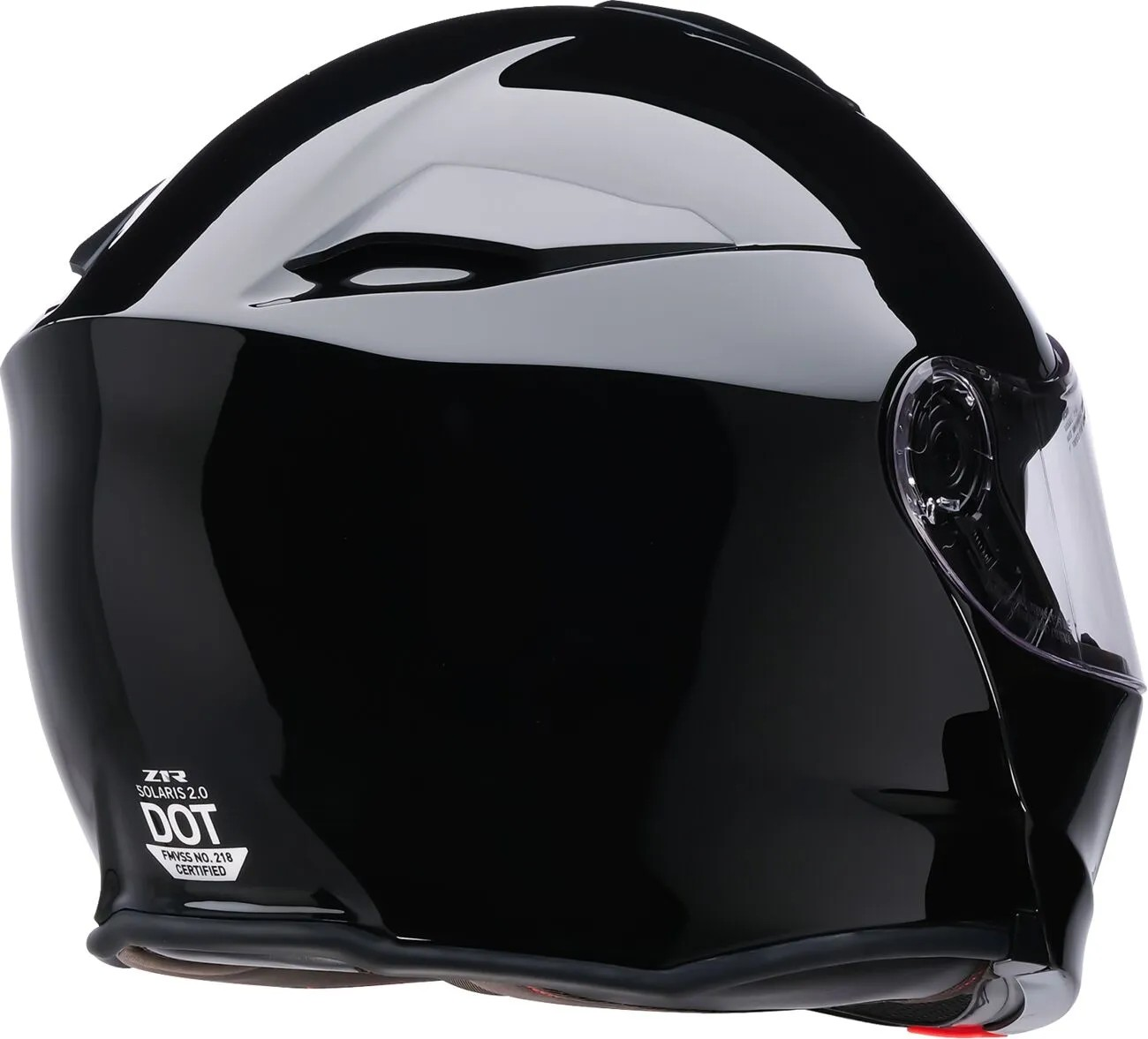 Kask szczękowy Z1R Solaris 2.0 Czarny połysk - obrazek 4