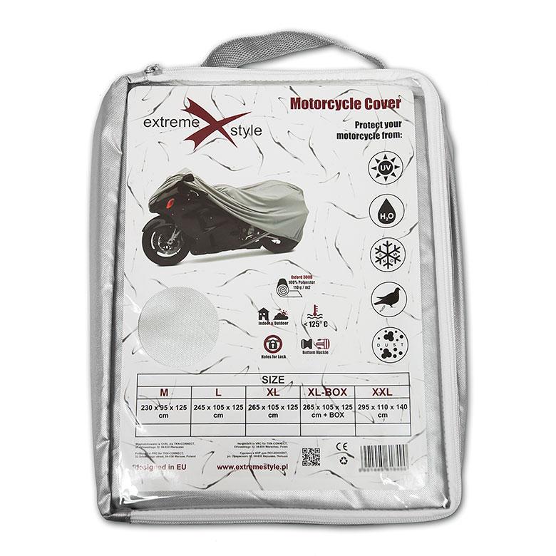 Pokrowiec motocyklowy XL+ kufer
