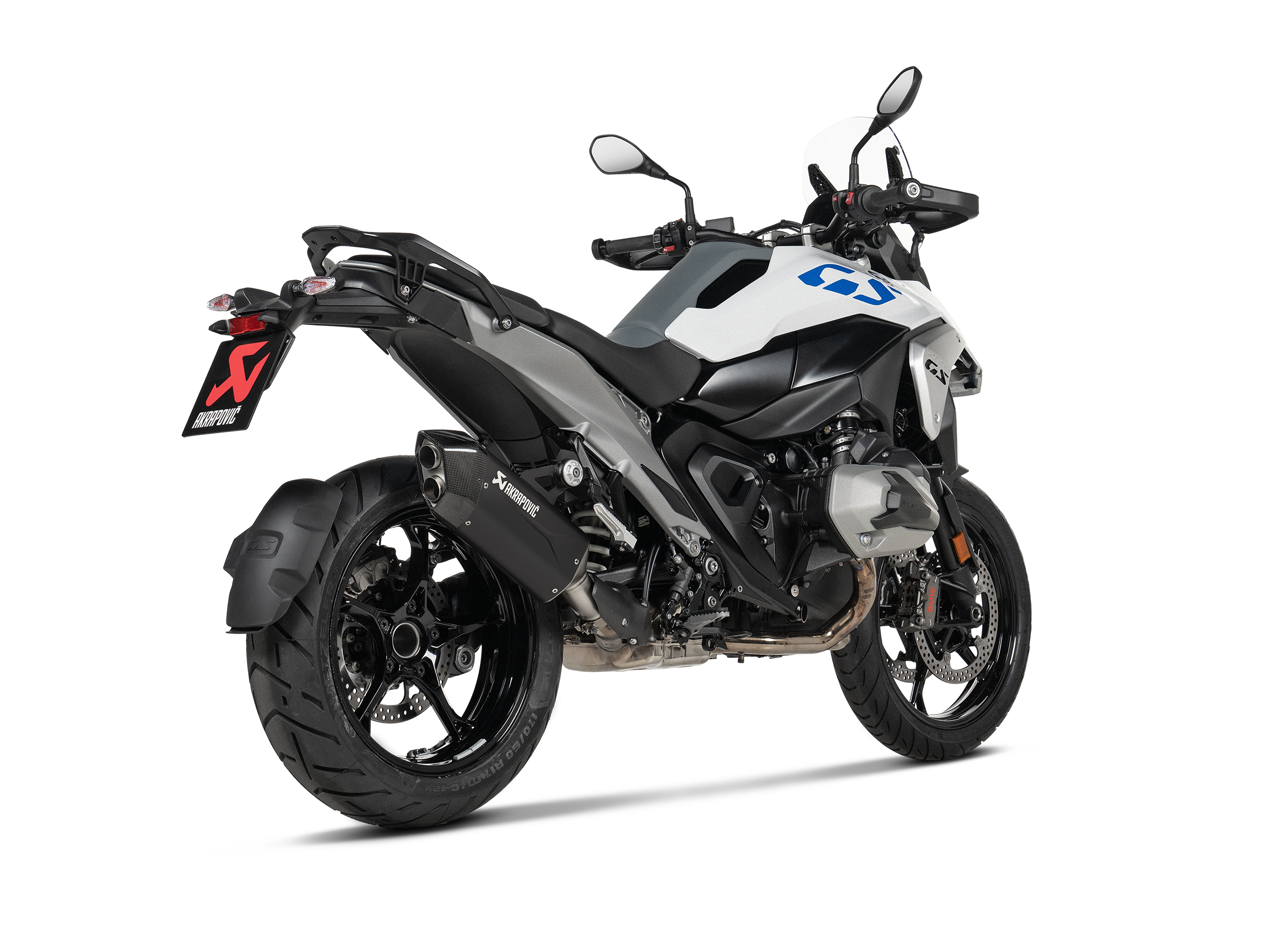 Tłumik wydechowy Czarny Slip-On Akrapovič do BMW R1300GS / Adventure / R1300R / RS - obrazek 3