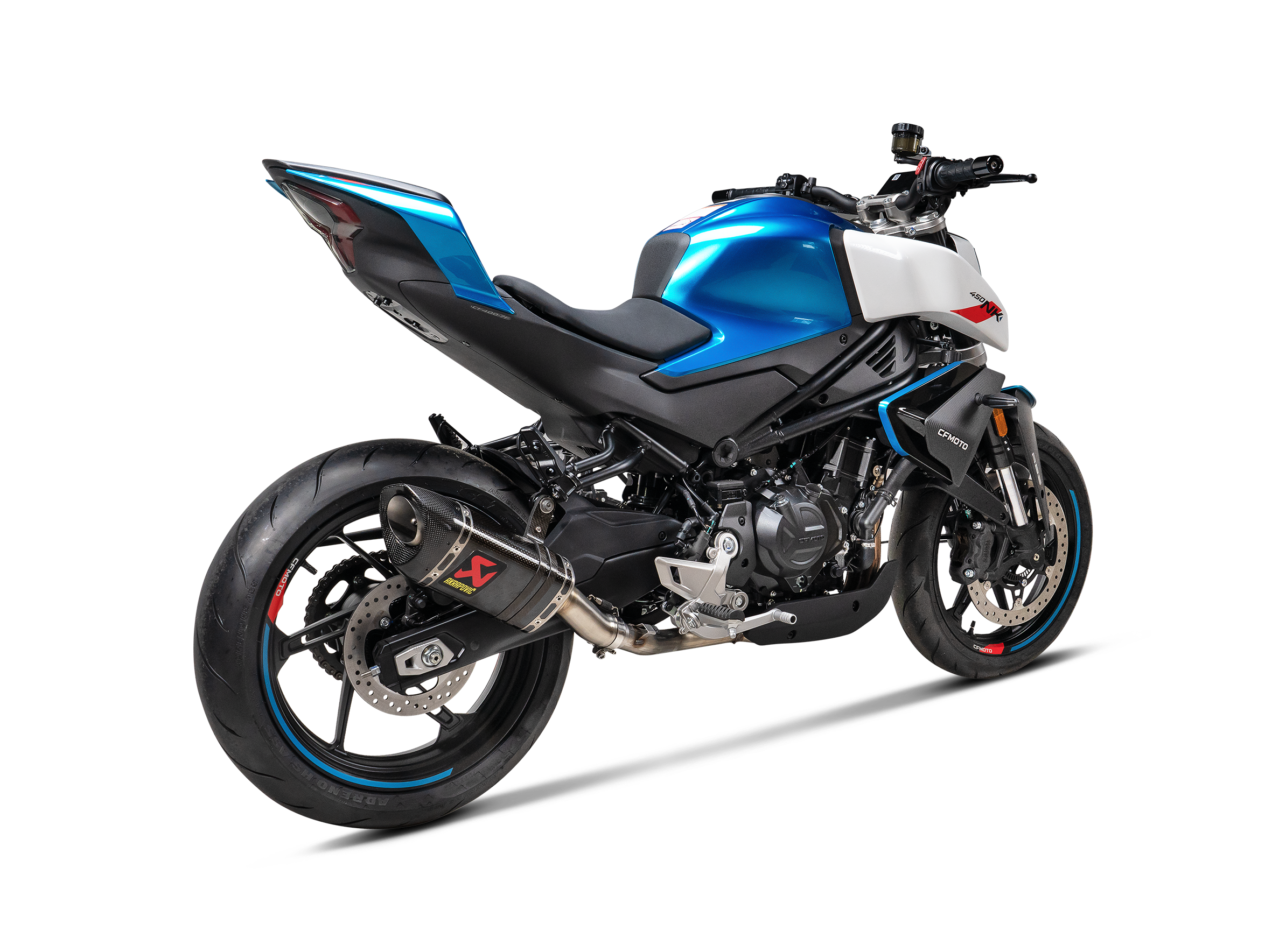 Aluminiowe mocowanie tłumika Akrapovič do CFMoto 450SR / 450NK - obrazek 6