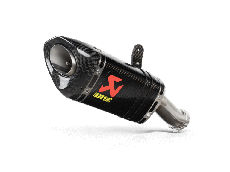 Tłumik wydechowy Akrapovič Slip-On Line Carbon do CFMoto 450SR / 450NK