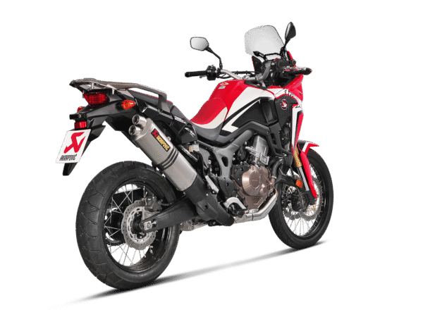 Tłumik wydechowy Slip-On Line Titanium Akrapovič do Honda CRF1000L Africa Twin / Adventure Sports 2016-2019 - obrazek 4