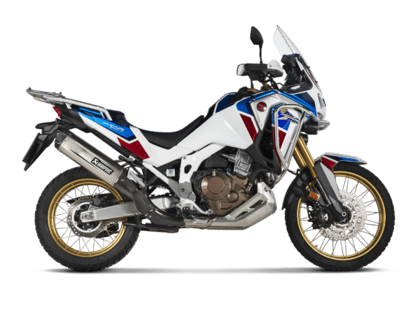 Tłumik wydechowy Slip-On Line Titanium Akrapovič do Honda CRF1100L Africa Twin / Adventure Sports 2020-2023 - obrazek 2