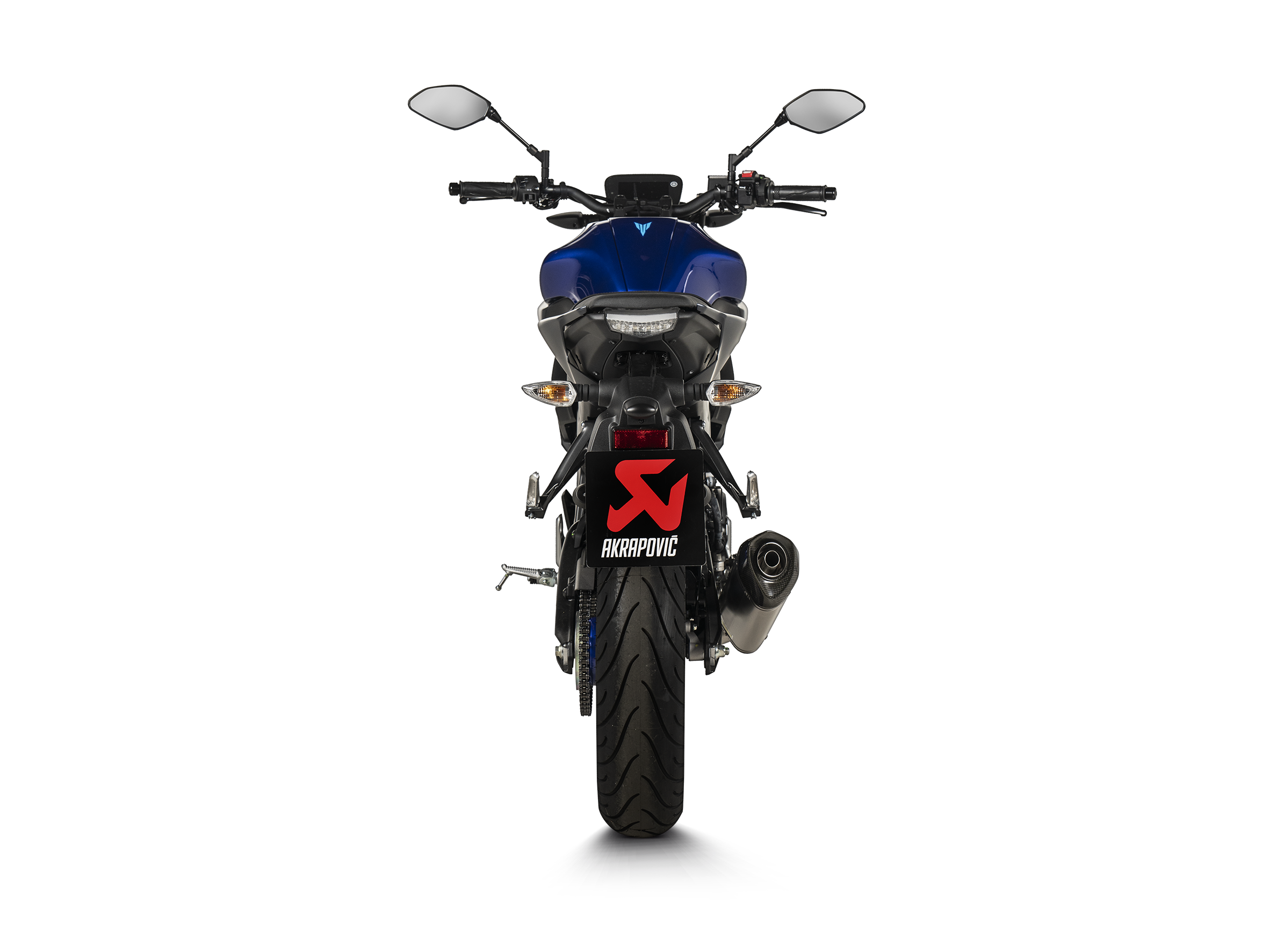 Układ wydechowy Akrapovič Racing Line titanium do Yamaha MT-125 / YZF-R 125 2021-2025 - obrazek 4