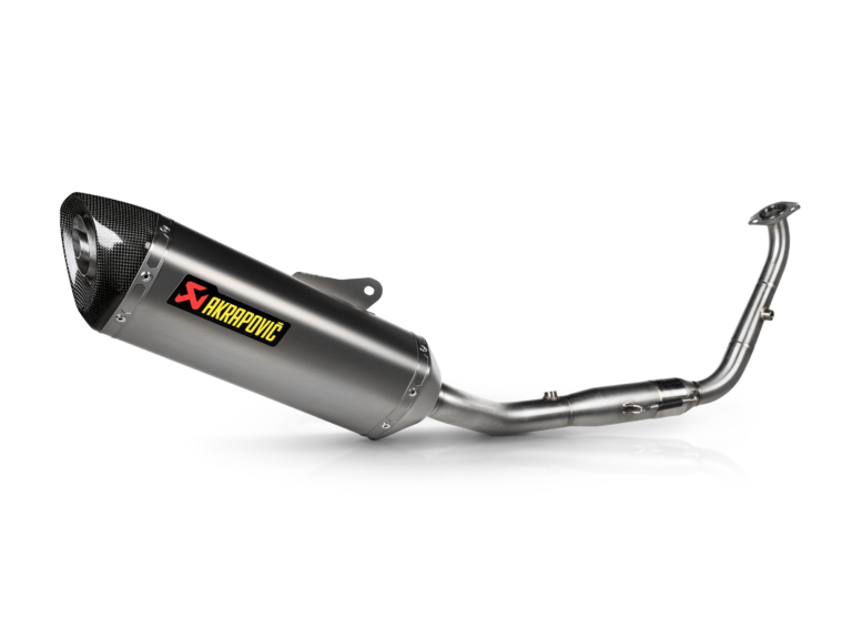 Układ wydechowy Akrapovič Racing Line titanium do Yamaha MT-125 / YZF-R 125 2021-2025