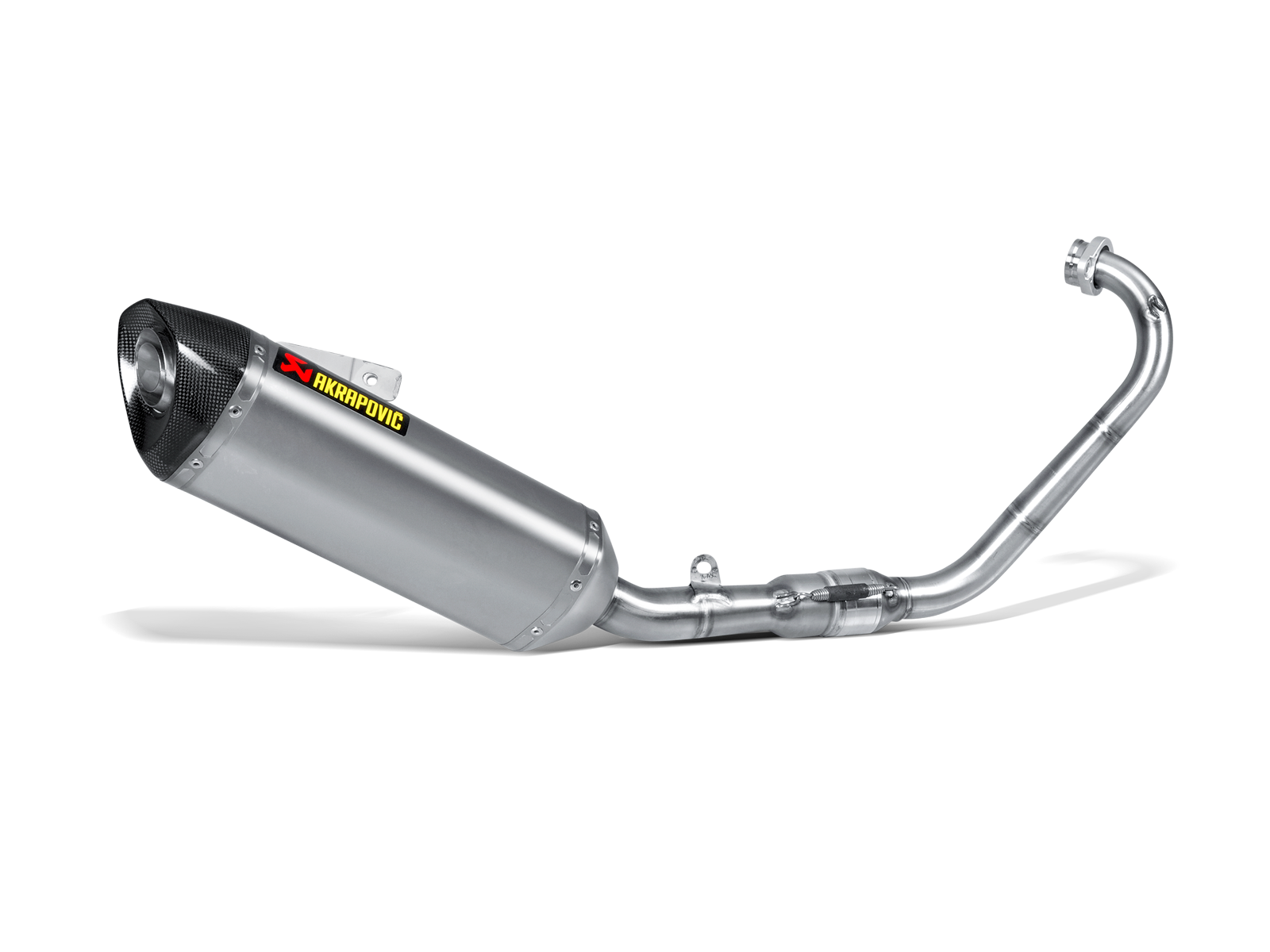 Układ wydechowy Akrapovič Racing Line titanium do Yamaha MT-125 / YZF-R 125 2014-2019
