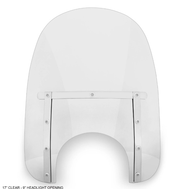 Szyba Slim 17" z zestawem montażowym Trigger-Lock™ Yamaha XV1900 - obrazek 3