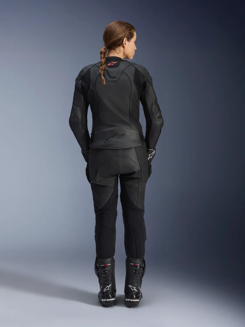 Kurtka Skórzana Damska Stella GP Plus V4 Alpinestars Czarna Klasa AA - obrazek 3