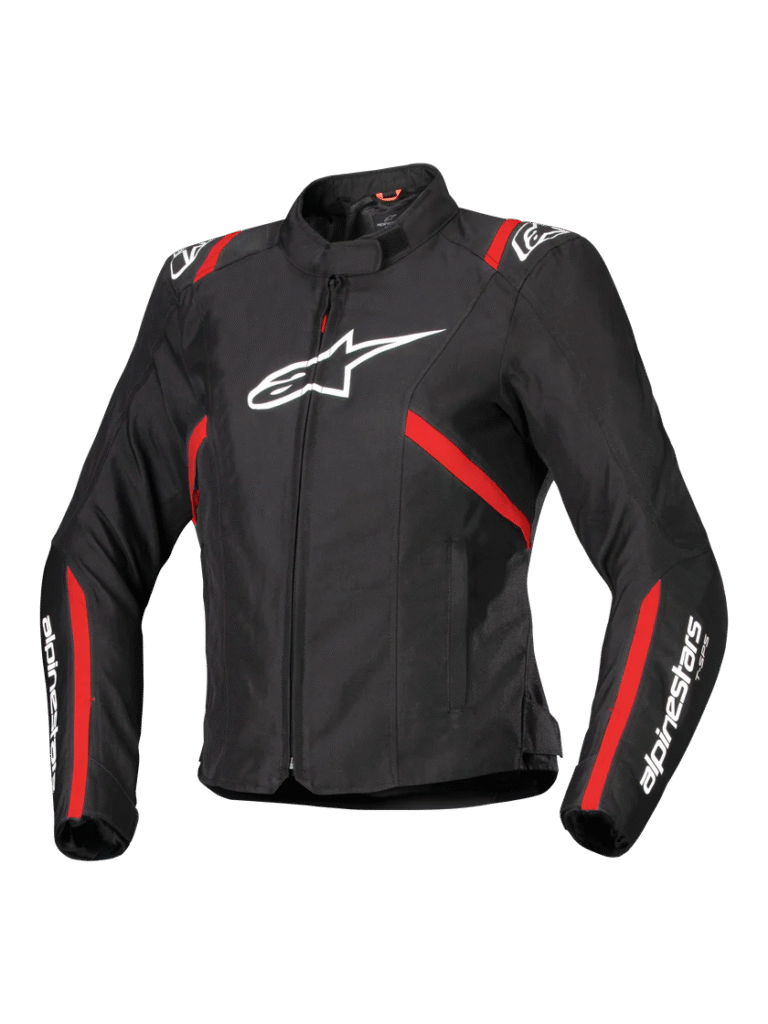 Kurtka Wodoodporna Damska Stella T-SPS V2 Alpinestars Czarny/Biały/Czerwony Klasa A