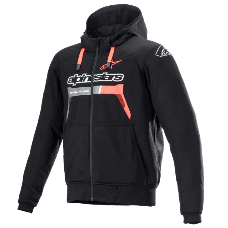 Bluza Męska Chrome Ignition Alpinestars Czarny/Czerwony Klasa A
