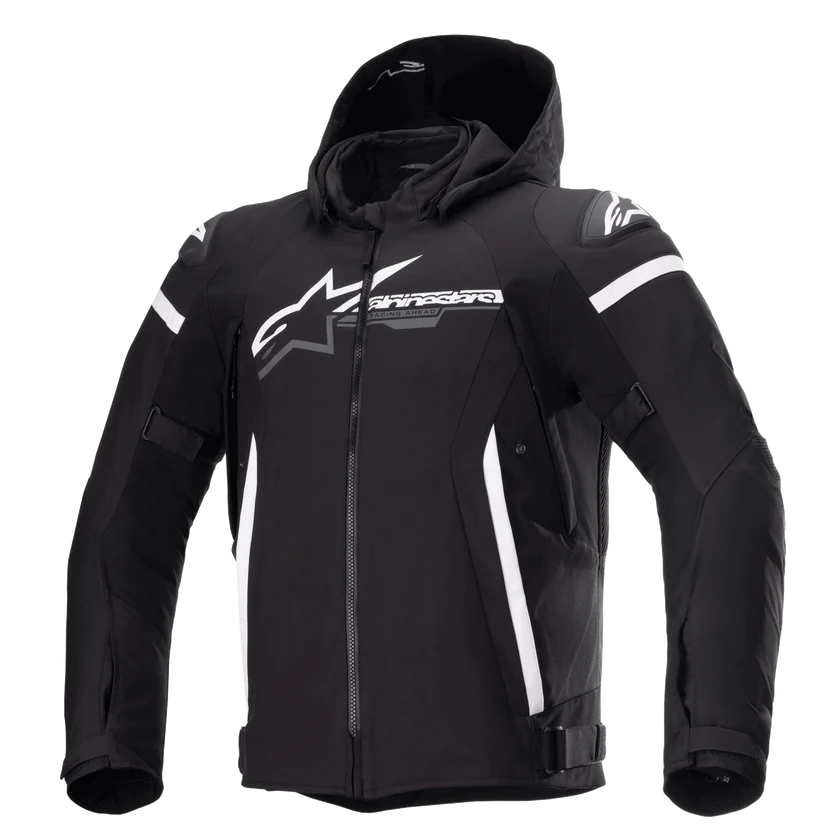 Bluza Wodoodporna Męska Zaca Alpinestars Czarny/Biały Klasa A