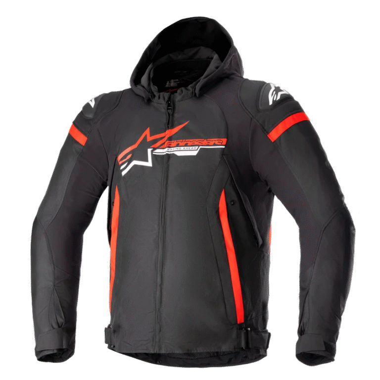 Bluza Wodoodporna Męska Zaca Alpinestars Czarny/Biały/Czerwony Klasa A