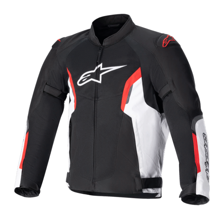 Kurtka Męska AST V2 Alpinestars Czarny/Biały/Czerwony Klasa A