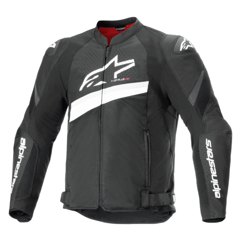Kurtka Męska T-GP Plus R V4 Airflow Alpinestars Czarny/Biały Klasa A