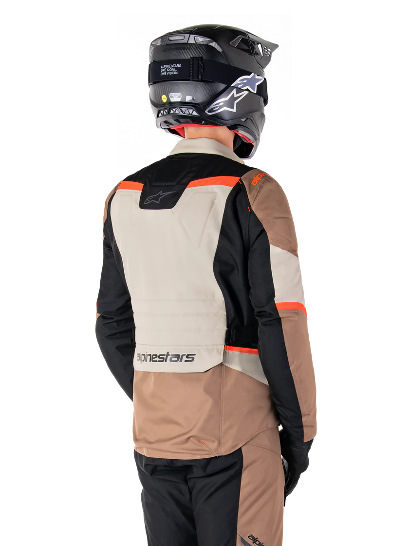 Kurtka Wodoodporna Męska St-1 Alpinestars Khaki/Czarny/Czerwony Klasa A - obrazek 2