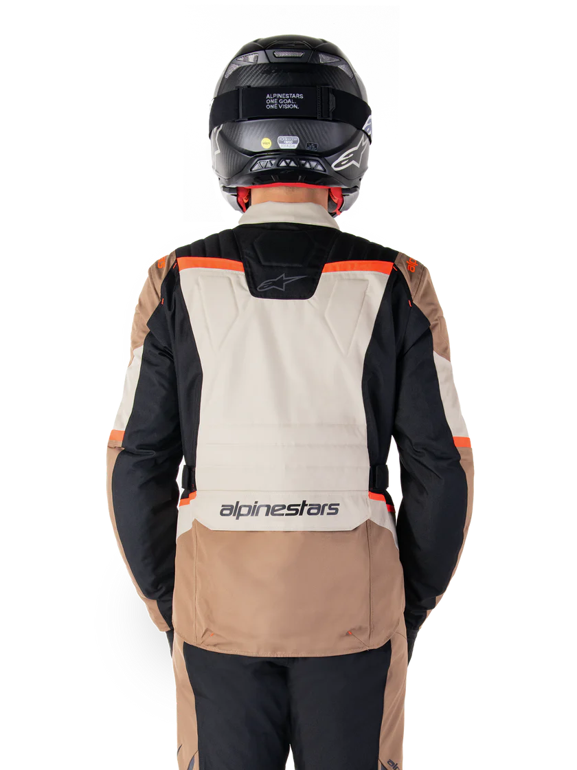 Kurtka Wodoodporna Męska St-1 Alpinestars Khaki/Czarny/Czerwony Klasa A - obrazek 4