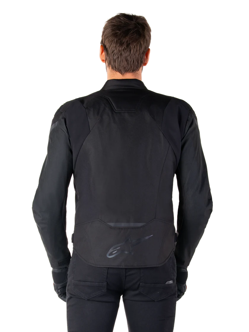 Kurtka Wodoodporna Męska T-Jaws V4 Alpinestars Czarna Klasa A - obrazek 4