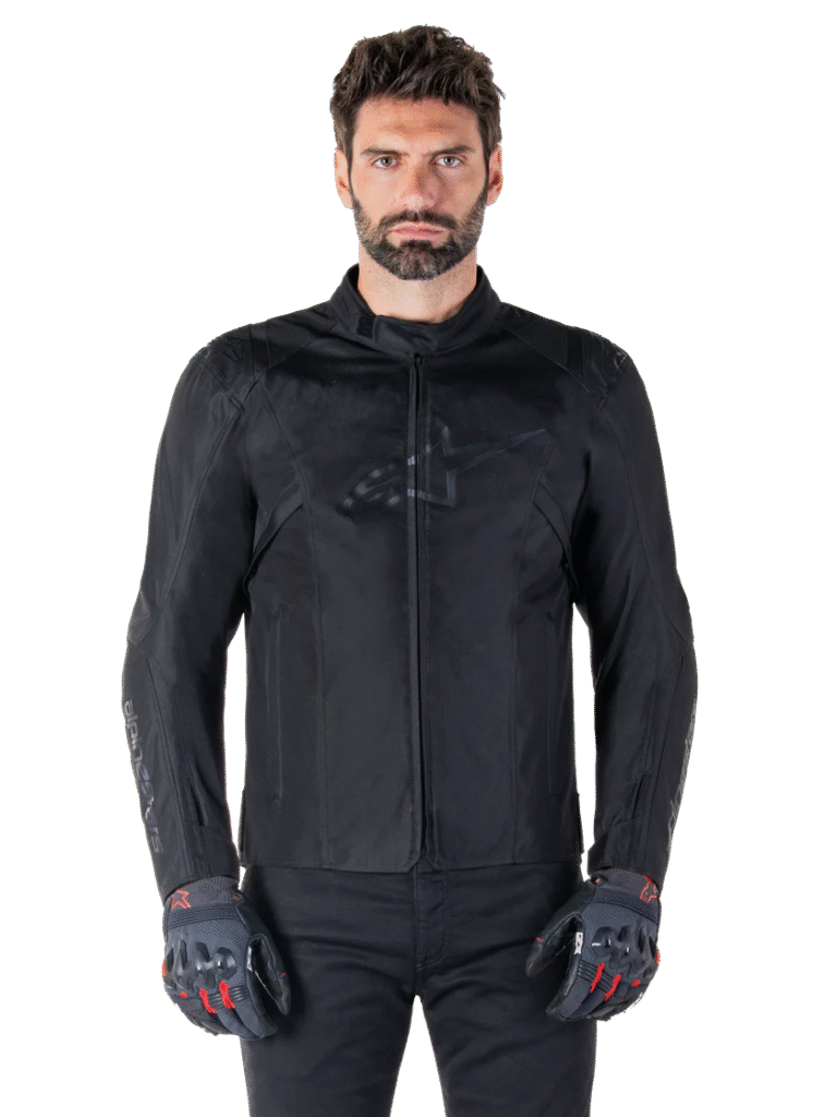 Kurtka Wodoodporna Męska T-SPS V2 Alpinestars Czarna Klasa A