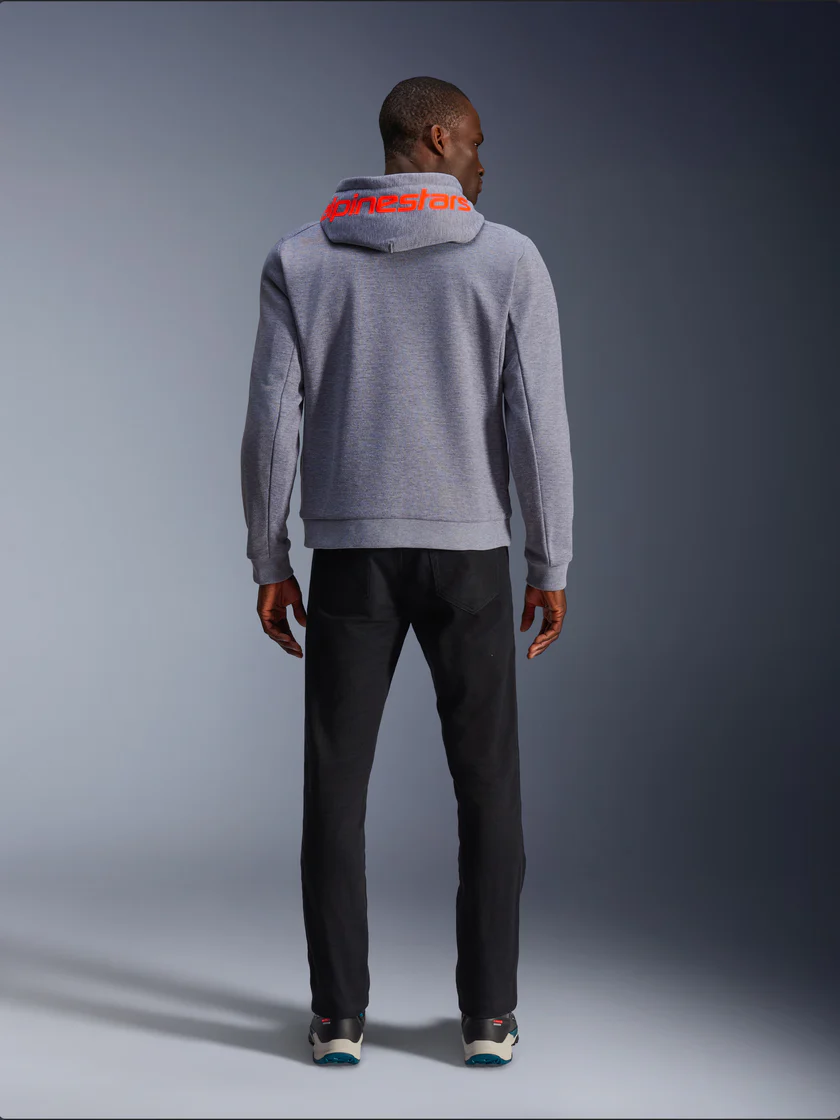 Bluza Męska Chrome V2 Sport Alpinestars Szary/Czerwony Klasa A - obrazek 3