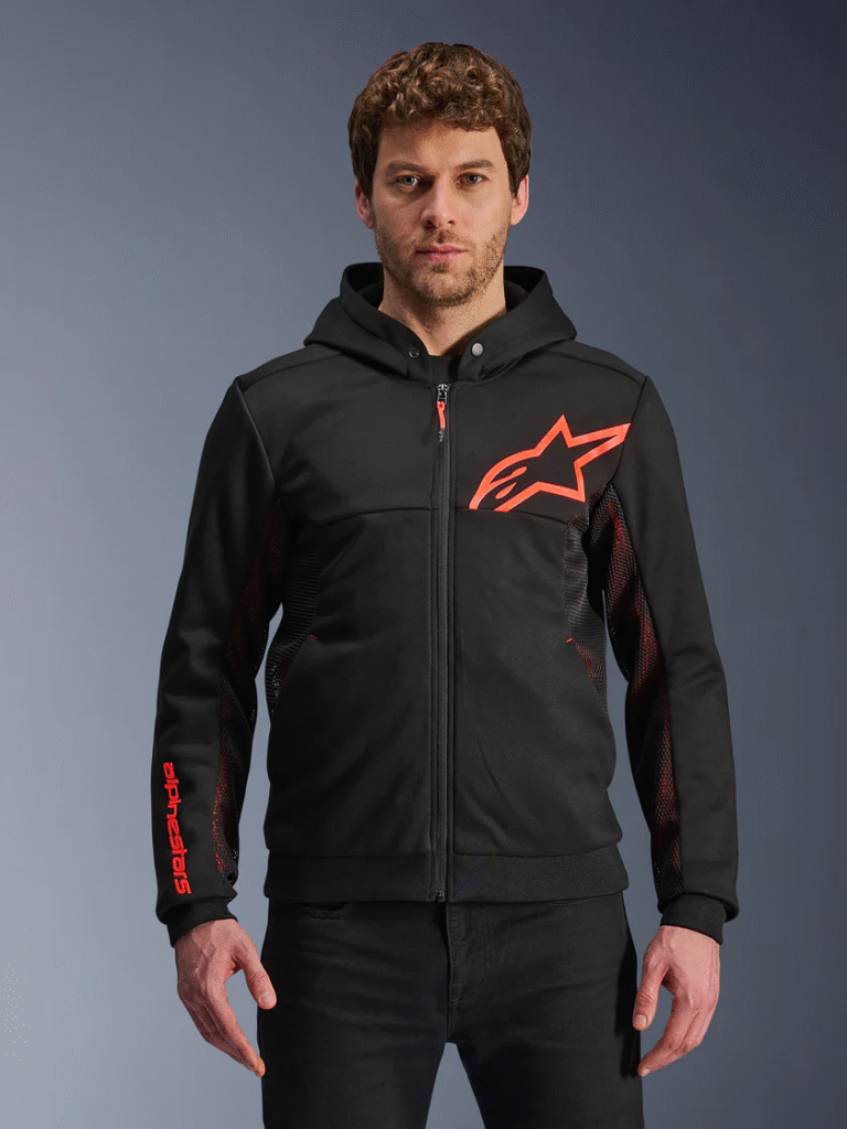 Bluza Męska Chrome Air Sport Alpinestars Czarny/Czerwony Klasa A