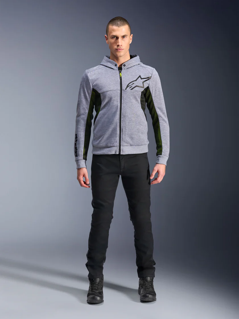 Bluza Męska Chrome Air Sport Alpinestars Czarny/Szary Klasa A - obrazek 3