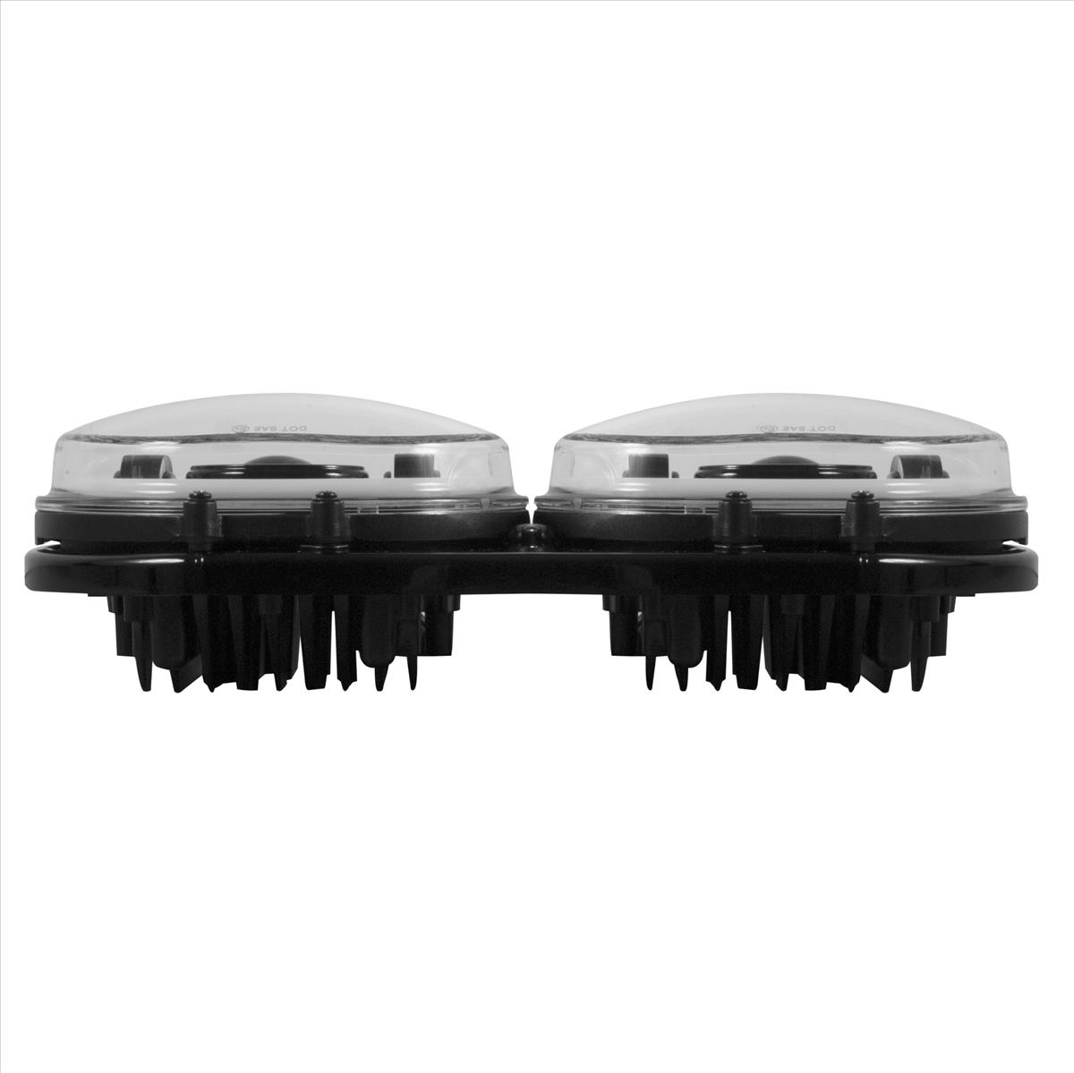 Podwójny reflektor LED HOGWORKZ® HALOMAKER do Harley-Davidson Road Glide ’98–’13 | Czarny - obrazek 3