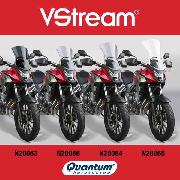 Niska Szyba Mocno Dymiona VStream® do Honda CB500X 19-23 - obrazek 4