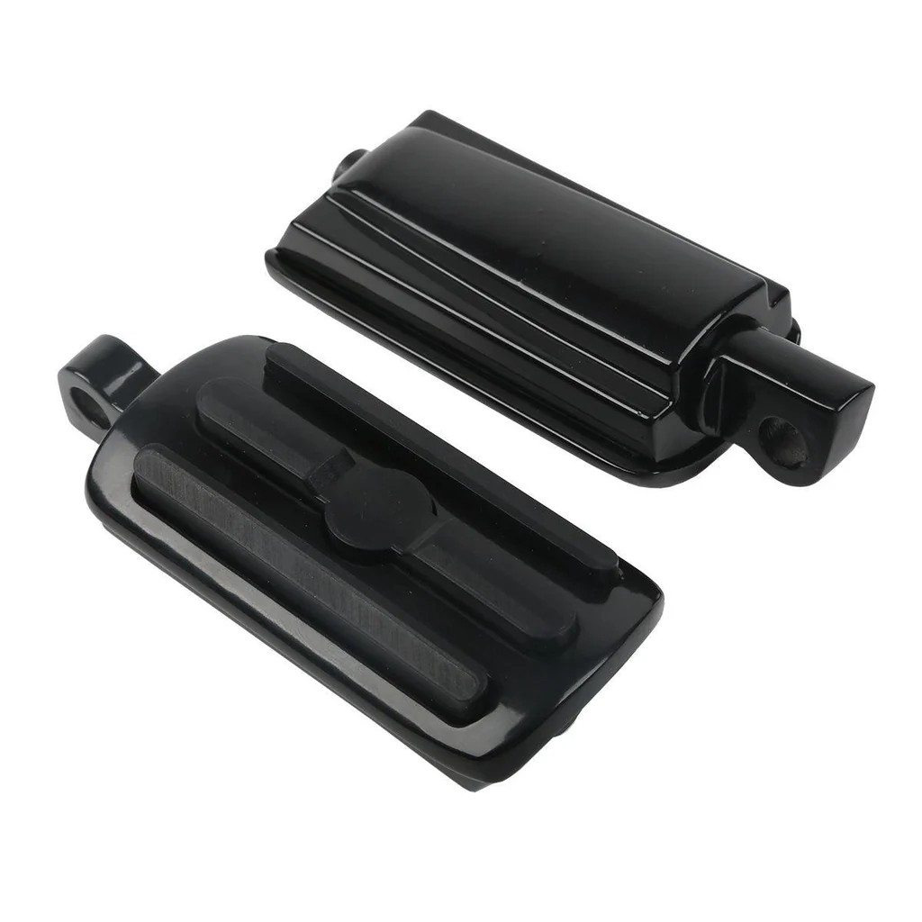 Podnóżki czarne, szersze z mocowaniem Harley Davidson - obrazek 4