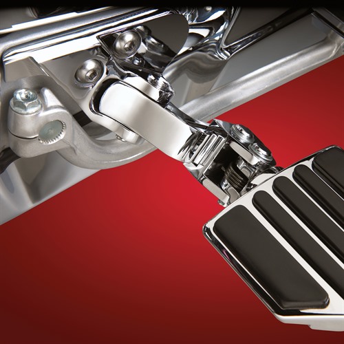 Mocowanie podnóżków kierowcy chrom GL1800 2001- - obrazek 2