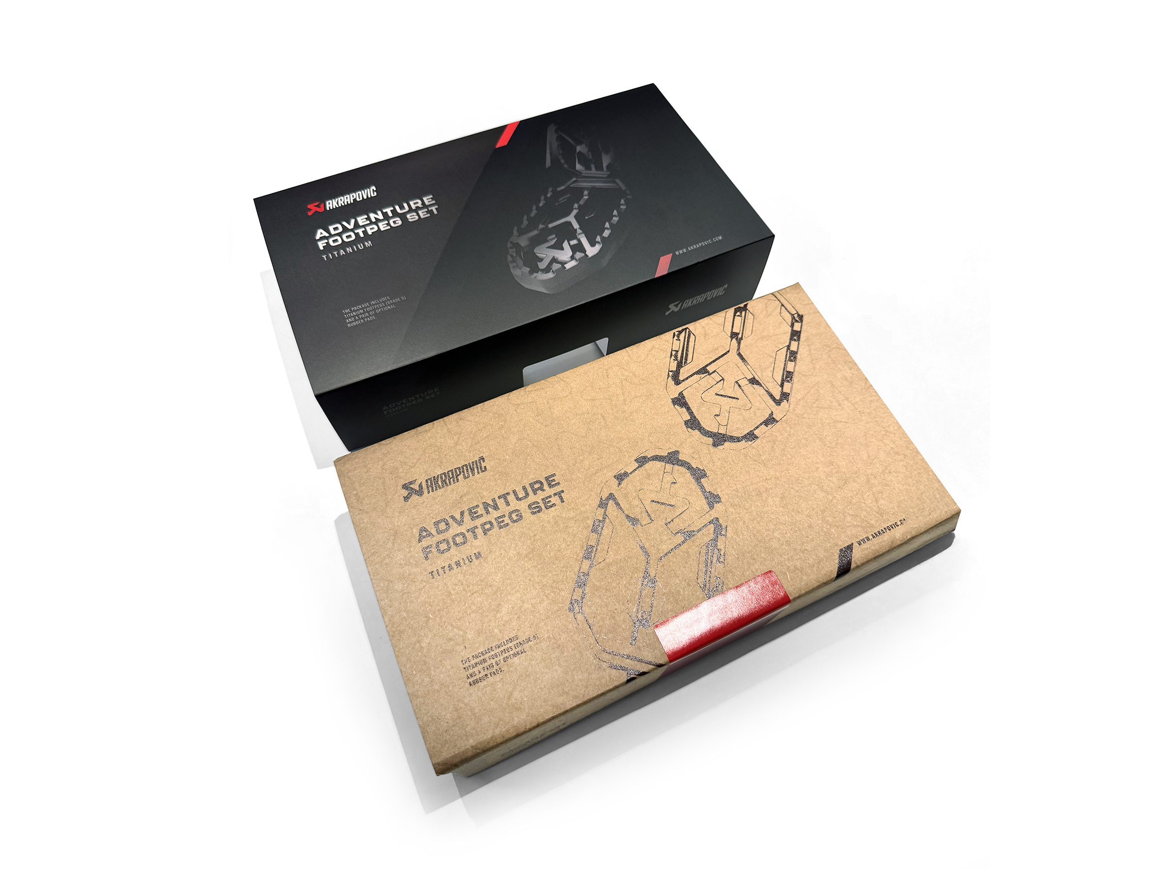 Podnóżki tytanowe Akrapovič Titanium do BMW GS (przedsprzedaż) - obrazek 6