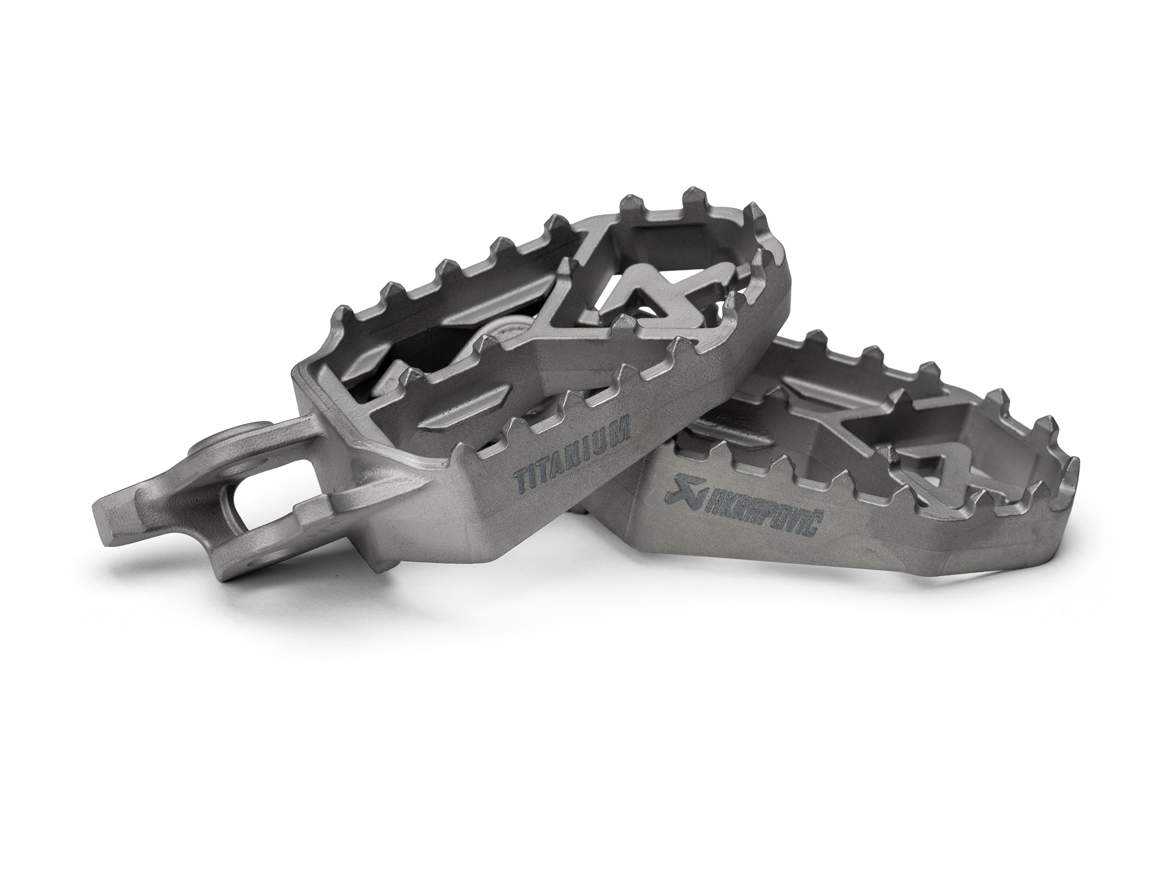 Podnóżki tytanowe Akrapovič Titanium do Honda Africa Twin (przedsprzedaż)