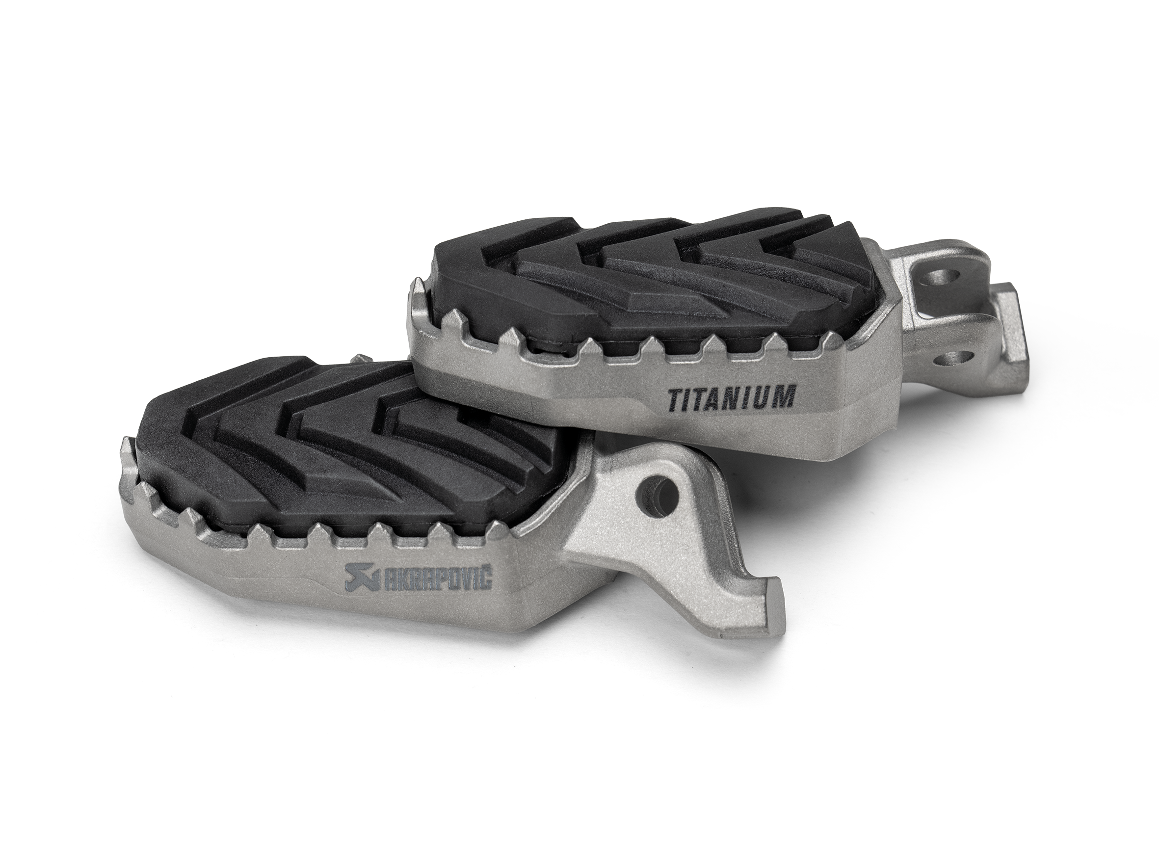 Podnóżki tytanowe Akrapovič Titanium do Triumph Tiger (przedsprzedaż) - obrazek 2