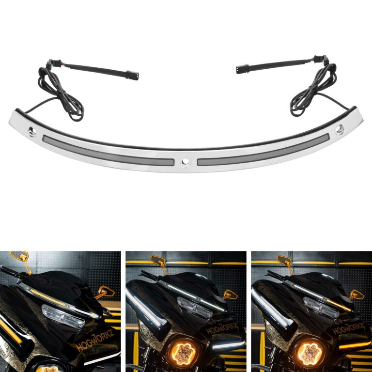 Listwa pod szybę LED HOGWORKZ® Lumipro do Harley-Davidson Touring ’14–’26 | Chrom