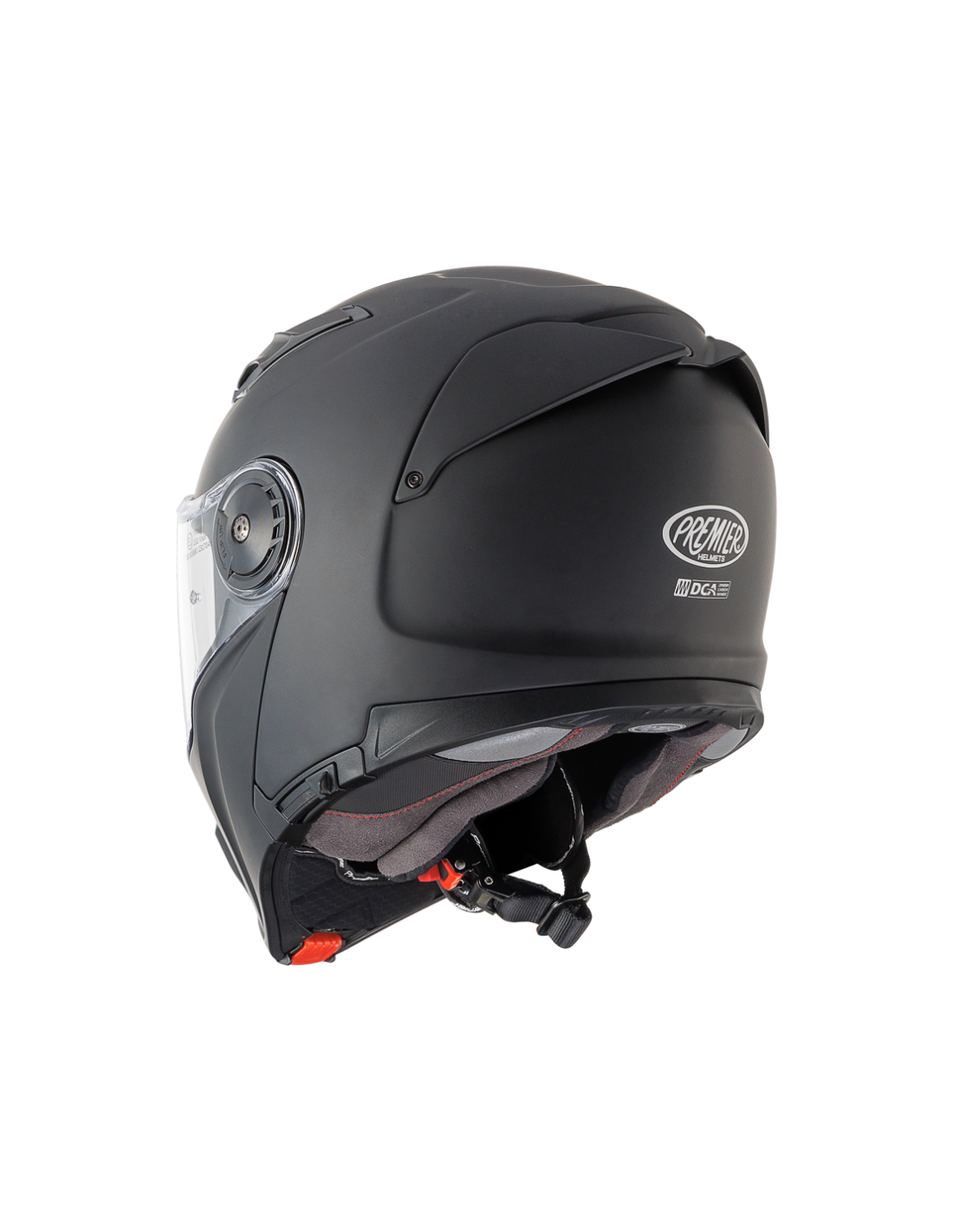 Kask szczękowy Premier Helmets Land Cruiser Czarny Mat/Carbon - obrazek 9