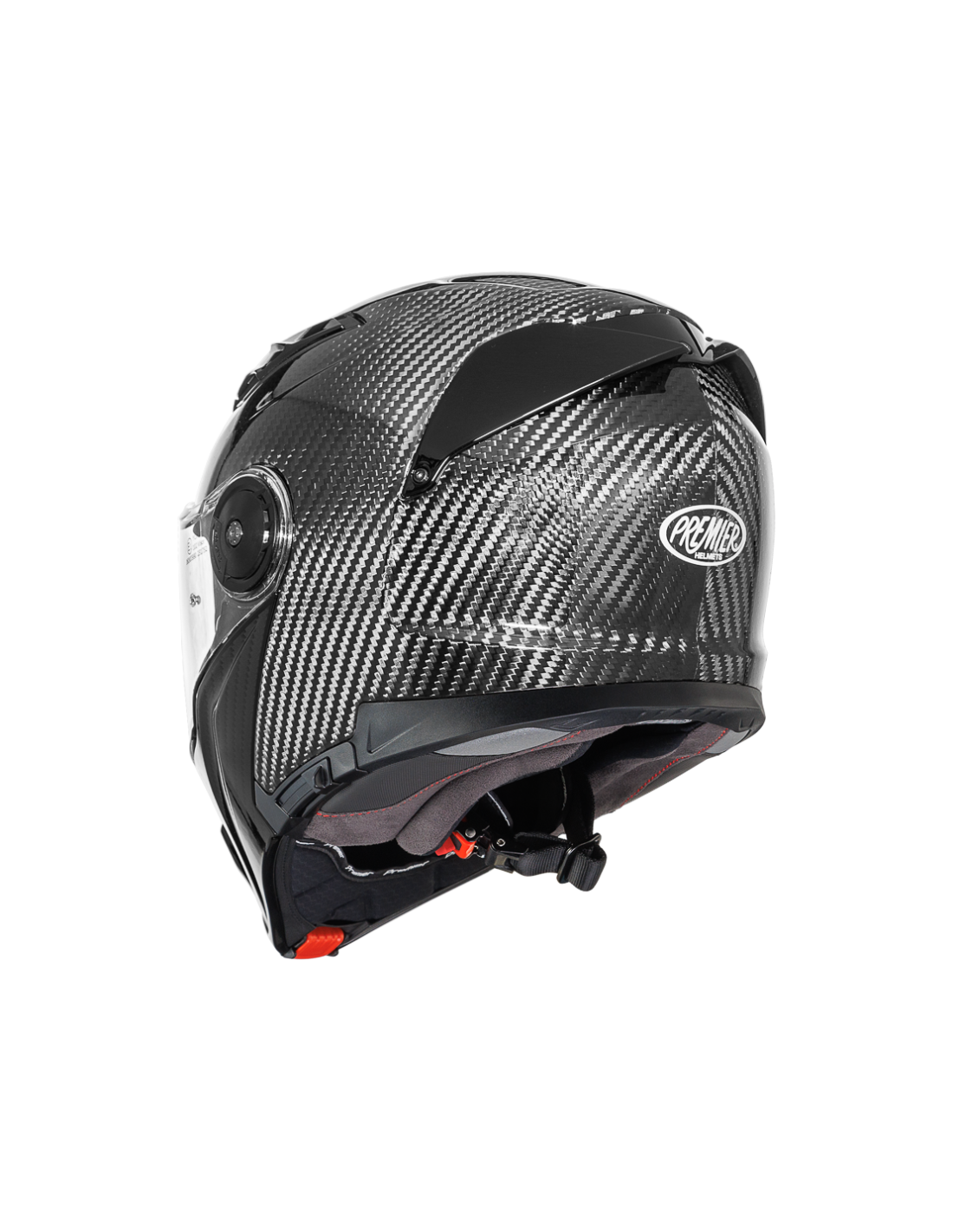 Kask szczękowy Premier Helmets Land Cruiser Czarny Mat/Carbon - obrazek 13