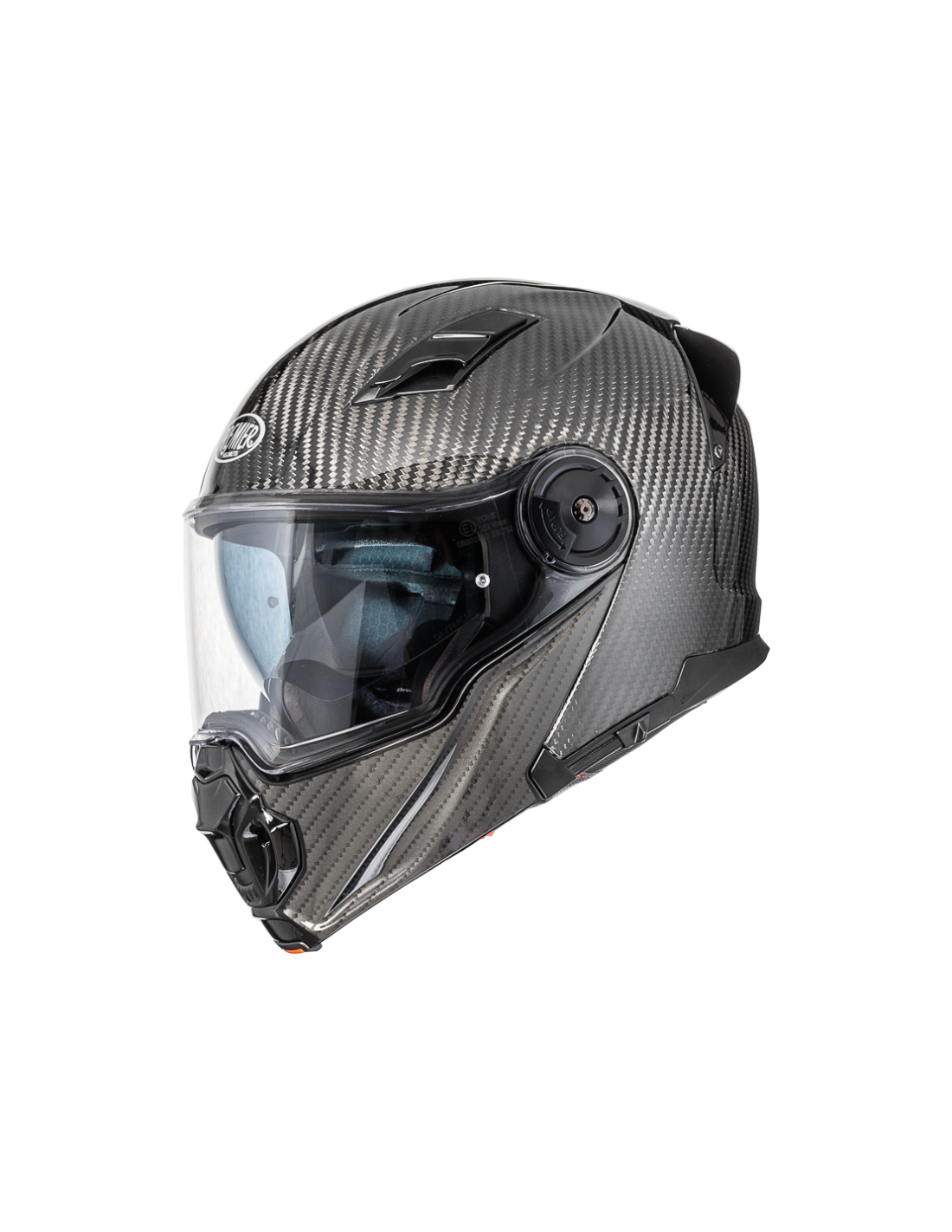 Kask szczękowy Premier Helmets Land Cruiser Czarny Mat/Carbon - obrazek 14