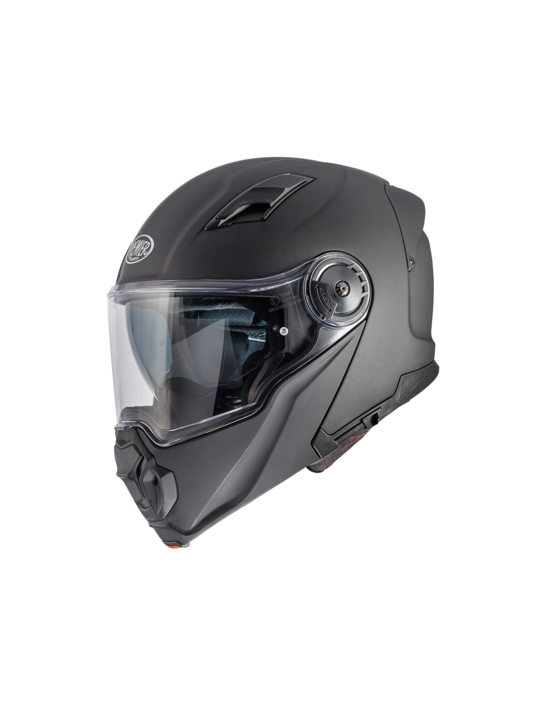 Kask szczękowy Premier Helmets Land Cruiser Czarny Mat/Carbon