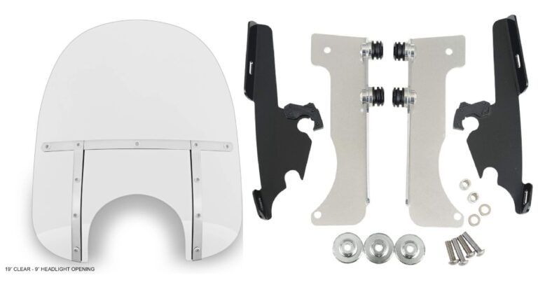 Szyba Fats 19" z zestawem montażowym Trigger-Lock™ Yamaha XV1900