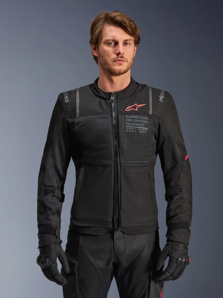 Kurtka Męska St-2 Air Alpinestars Czarna Klasa AA