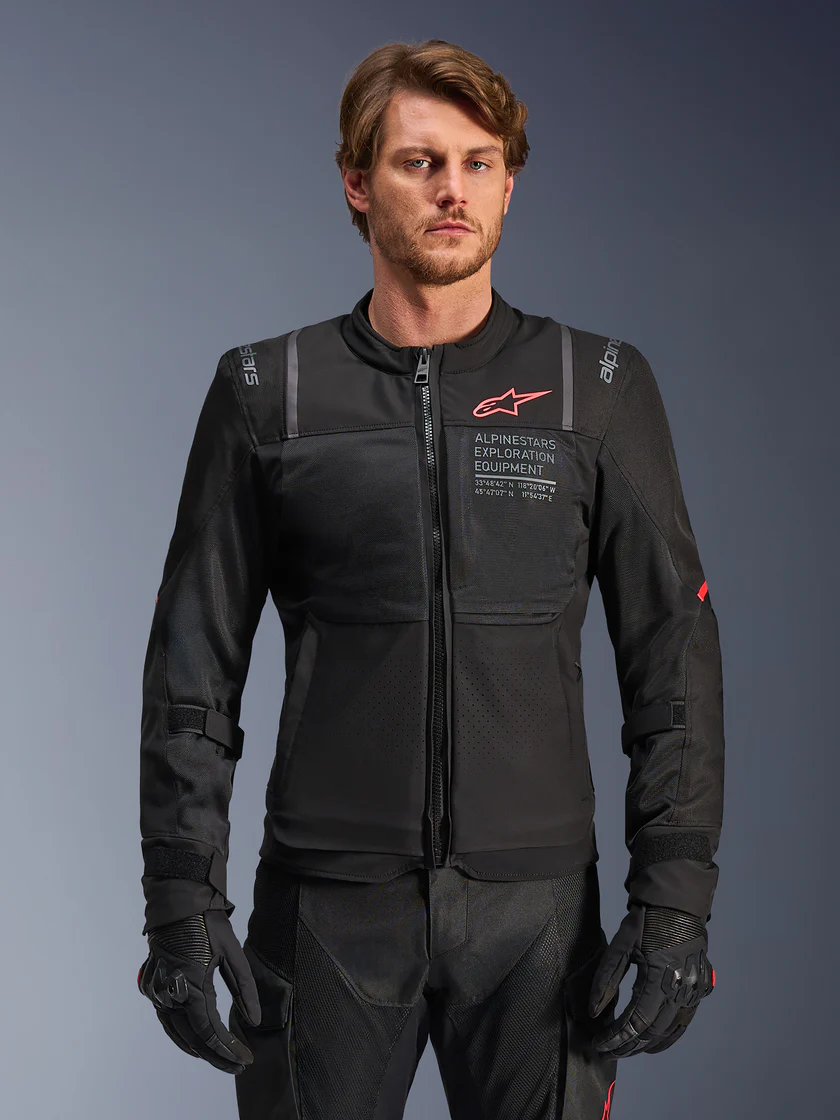 Kurtka Męska St-2 Air Alpinestars Czarna Klasa AA