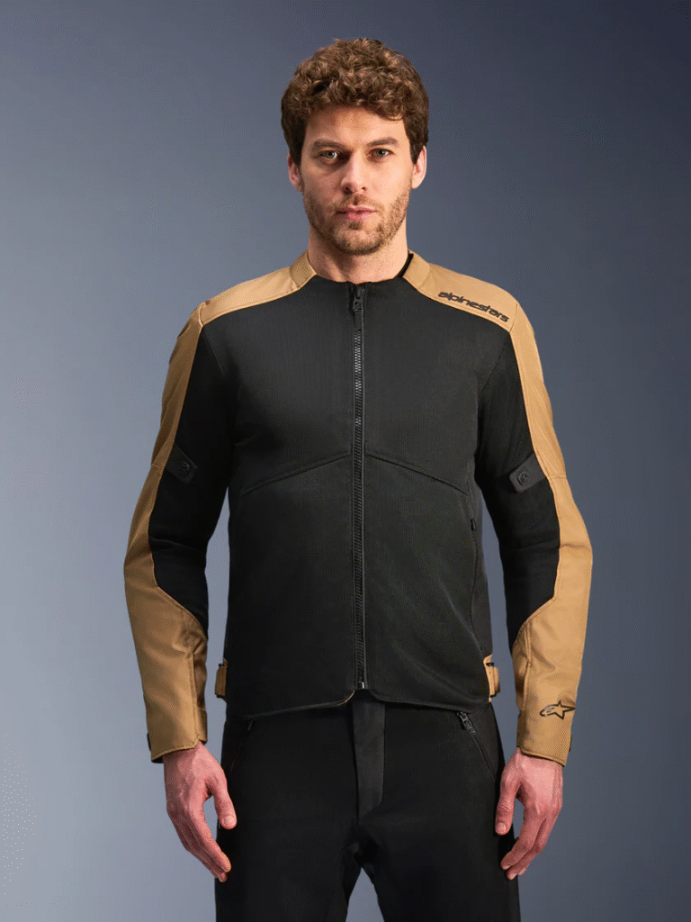 Kurtka Męska C-1 Air Alpinestars Czarny/Brązowy Klasa A