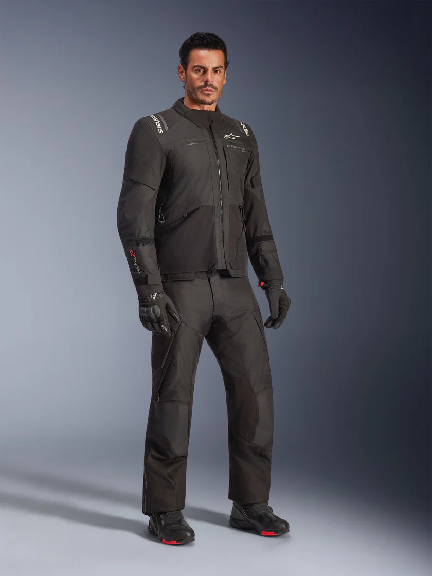 Kurtka Wodoodporna Męska Andes V4 Alpinestars Czarna Klasa A - obrazek 4