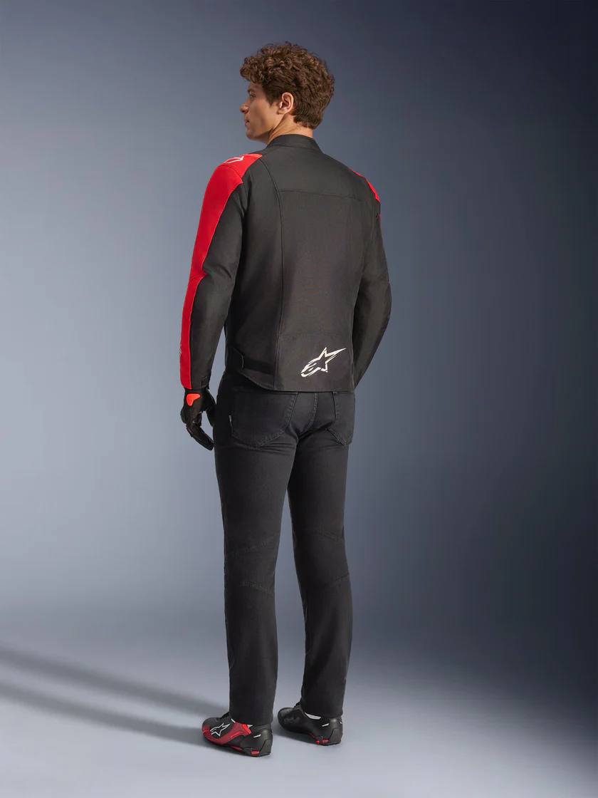 Kurtka Wodoodporna Męska T-SPS V2 Alpinestars Czarny/Czerwony Klasa A - obrazek 5