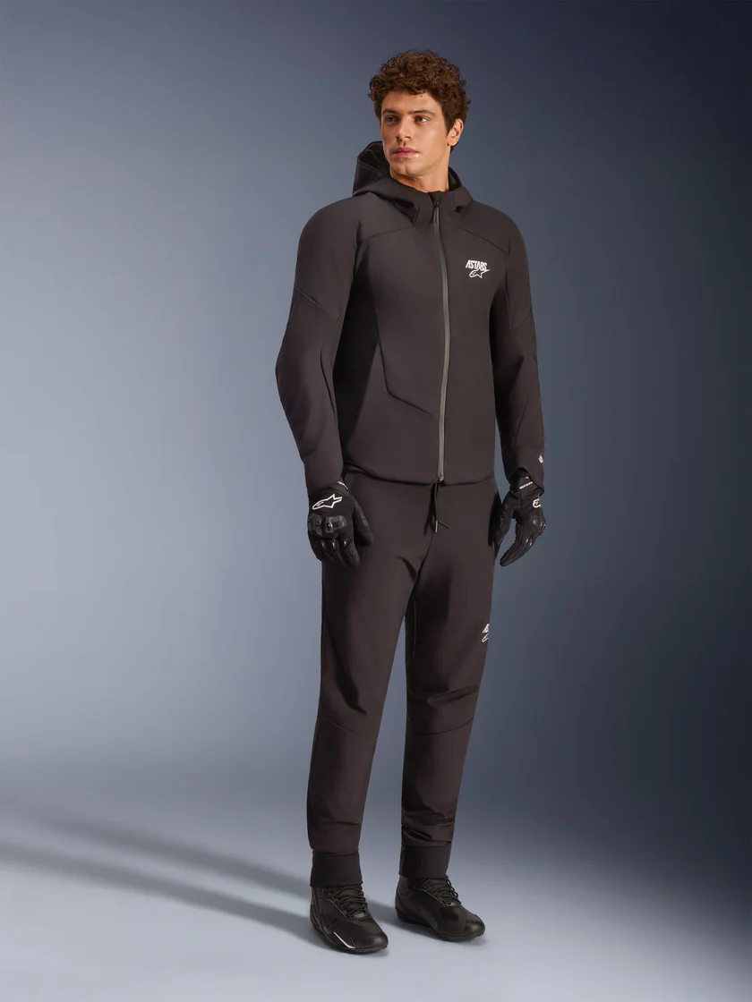 Kurtka Męska Aeroshell WP Alpinestars Czarna Klasa A - obrazek 4