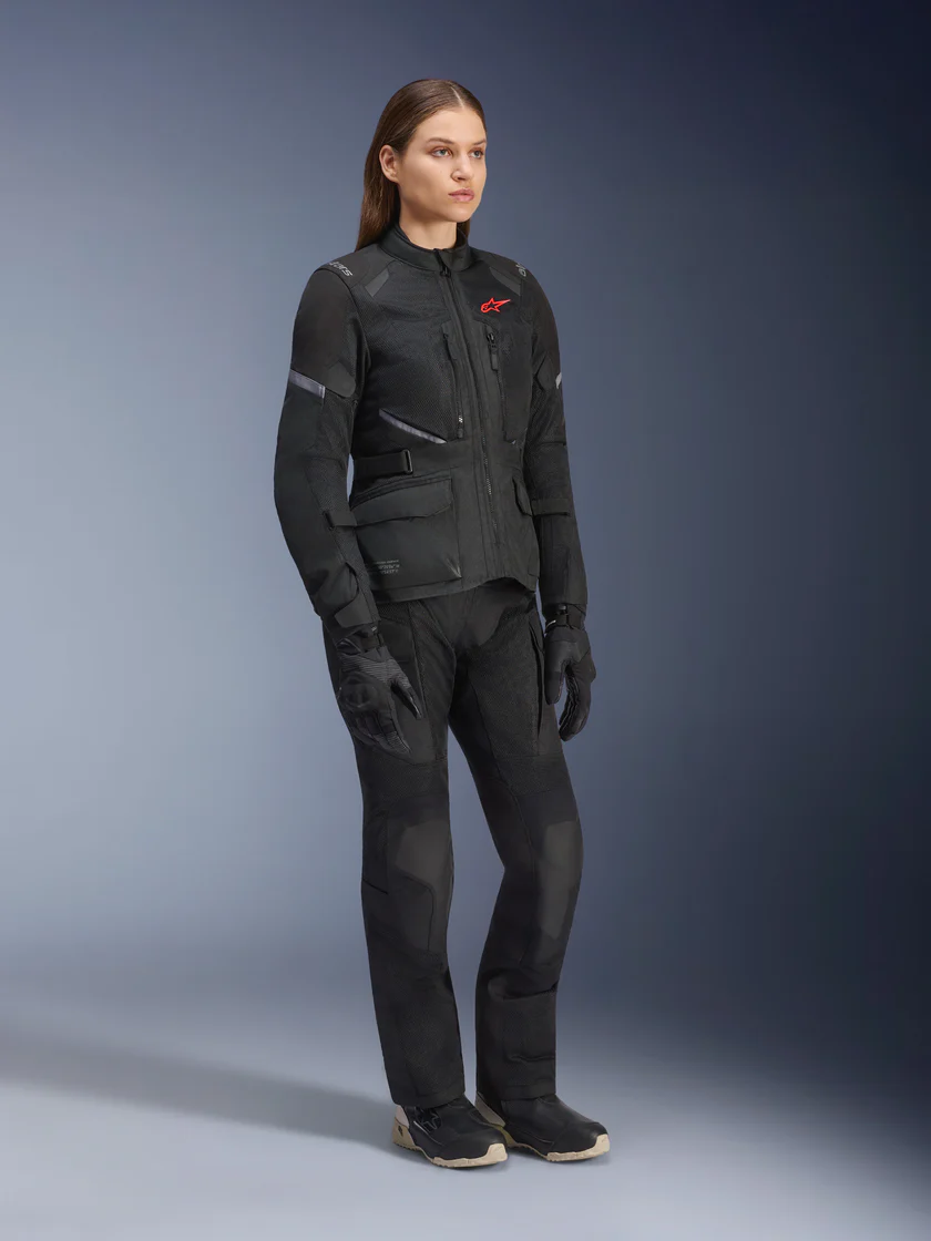 Kurtka Wodoodporna Damska Stella Andes Air Alpinestars Czarna Klasa A - obrazek 2