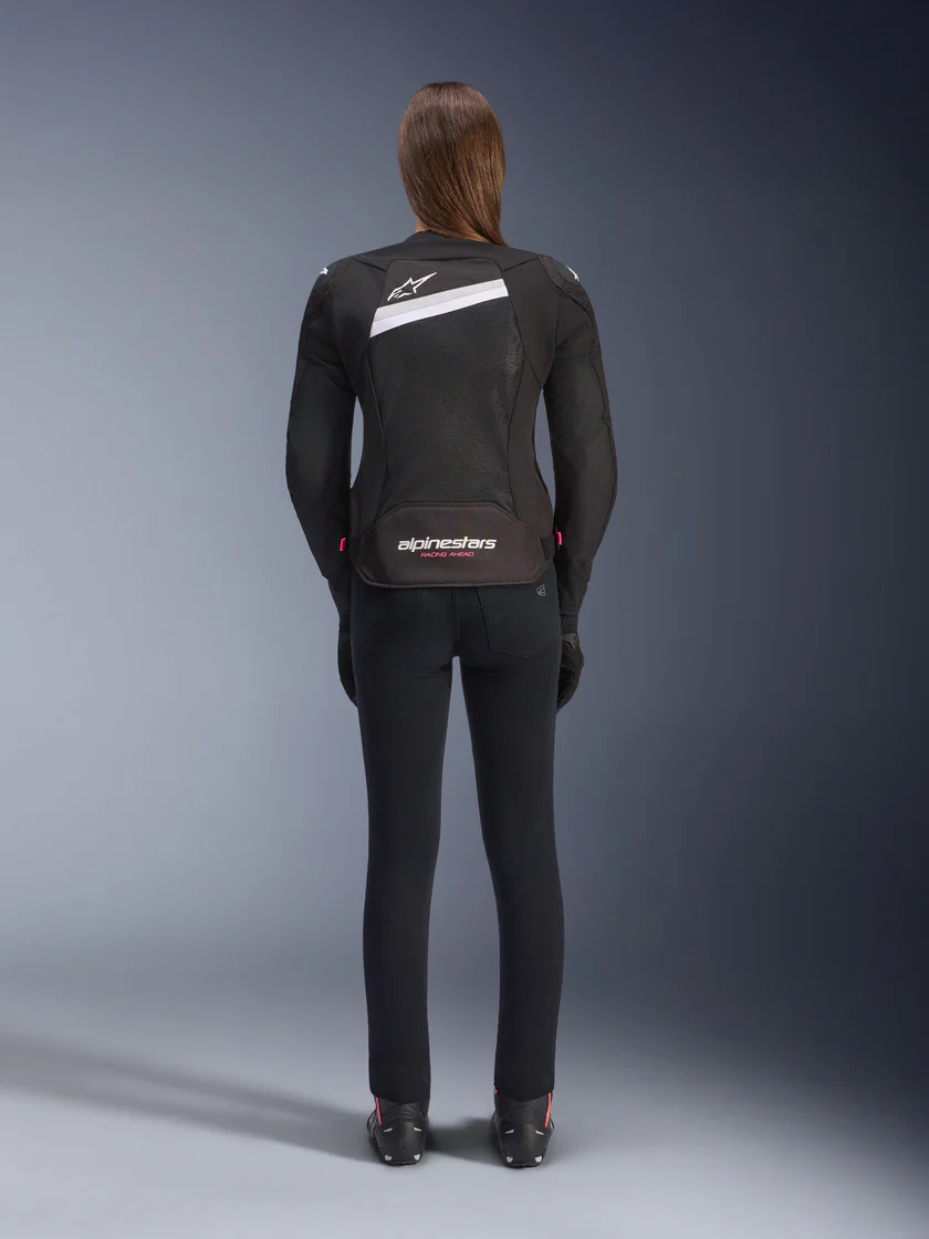 Kurtka Damska Stella T-GP Plus R V4 Airflow Alpinestars Czarny/Biały Klasa A - obrazek 3