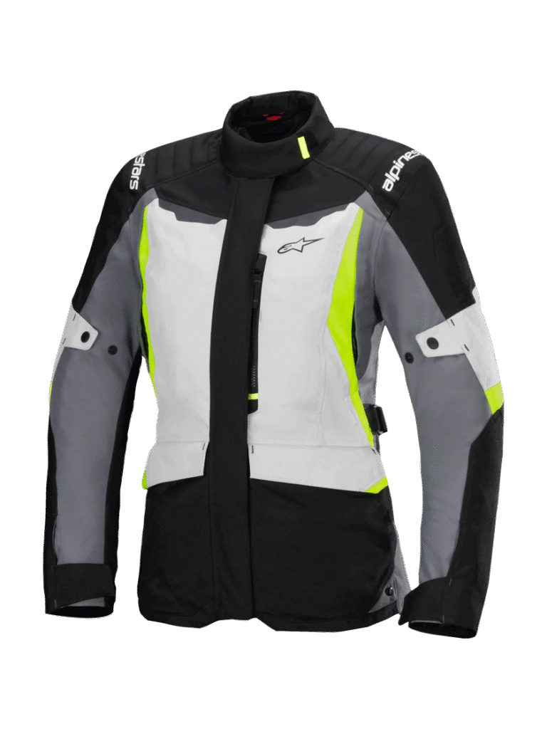 Kurtka Wodoodporna Damska Stella St-1 Alpinestars Czarny/Szary/Żółty Klasa A