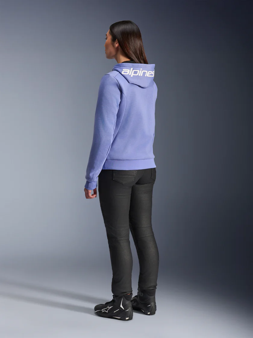 Bluza Damska Sport Stella Chrome V2 Alpinestars Fioletowy/Biały Klasa A - obrazek 4